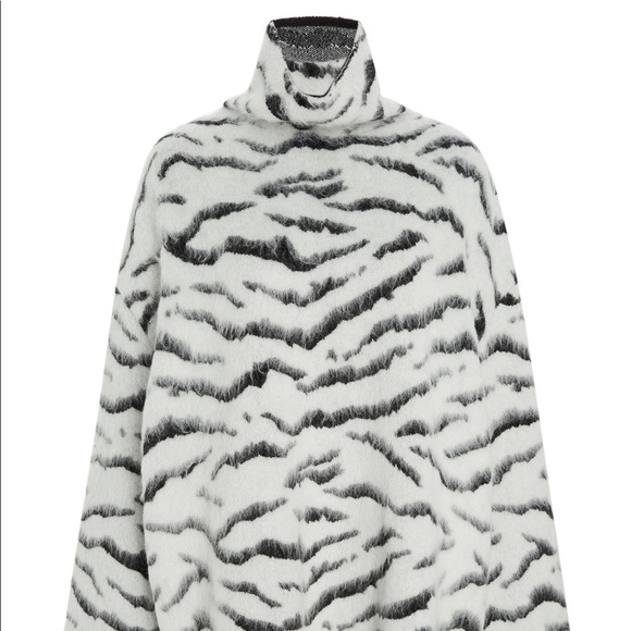 Givenchy Zebra Stripe Turtleneck - Picture 3 of 8